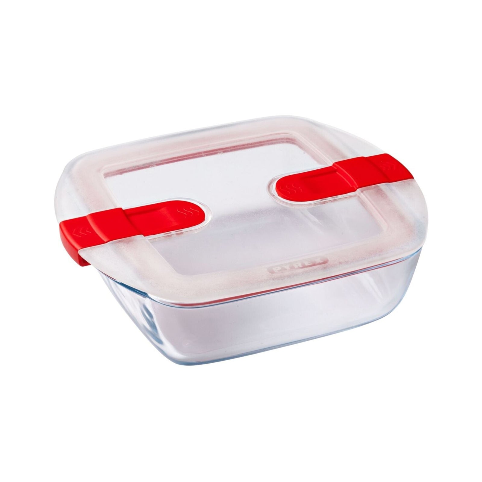 PY 211PH00 SQU DISH 20X17+LID PYREX